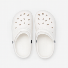 [538]NM Summer Cool Slippers for Nurses and Medical Staff in Hospitals, Thick Sole White Hole Shoes, Dual-use for Operating Rooms, Comfortable for Long Standing, Men and Women, Semi-Open