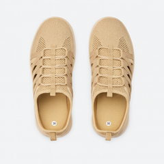[619]NM Summer Women's Breathable Mesh Shoes, Mom's Sports Slippers, Soft Sole Comfortable Roman Sandals, Old Beijing Cloth Shoes