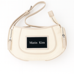 [208]NM South Korean Matin Kim Women's 2024 New High-End Commuting Single-Shoulder Crossbody Dumpling Bag
