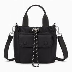 [728]NM Niche Oxford Waterproof Bag 2024 New Collection Stylish Versatile Premium Lightweight Drawstring Handheld Crossbody Bucket Bag