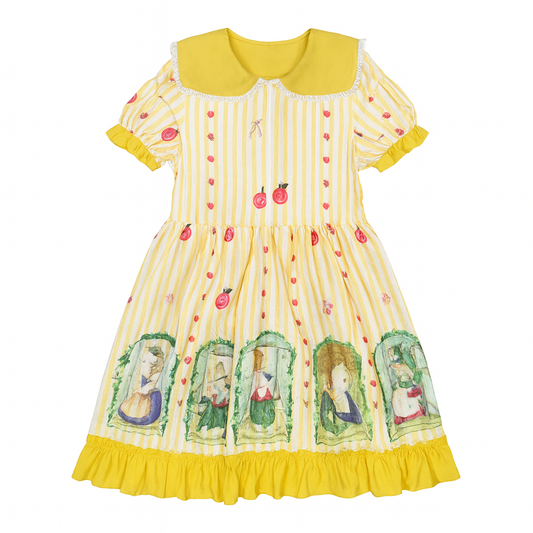 [895J] Clearance Girls' High-End Formal Dress for Birthday Stylish Princess Dress Children's Clothing Summer Dress Spring Attire