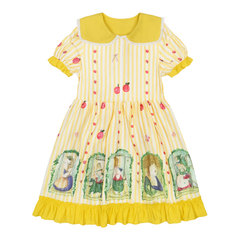 [895J] Clearance Girls' High-End Formal Dress for Birthday Stylish Princess Dress Children's Clothing Summer Dress Spring Attire