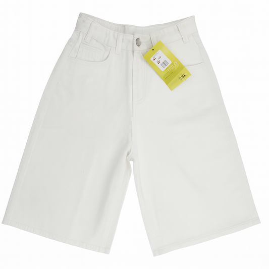 [619J] Summer High-End Denim Original Color 7/8-Length Women's Jeans Deep Blue Slimming Wide-Leg Pants for Pear-Shaped Body from Guangzhou Xintang