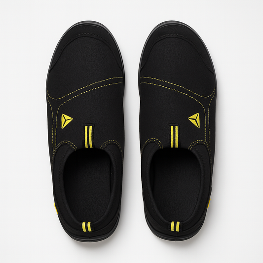 [568]NR Delta Men's Summer Lightweight Breathable Steel Toe Impact Resistant Puncture Resistant Work Slip-On Safety Shoes Women's