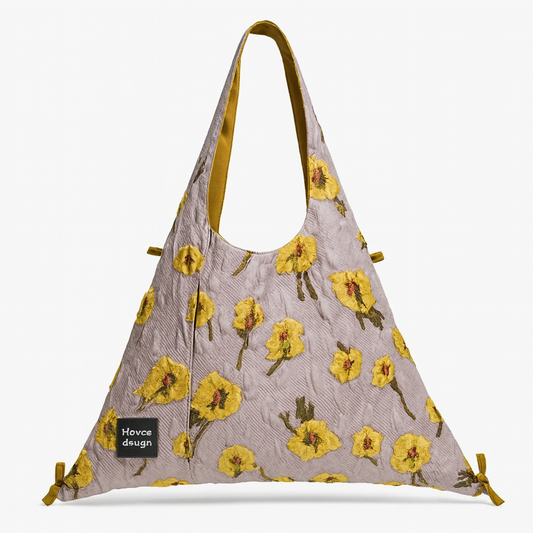 [333]NMR Housedesign Original Spring 2025 Retro New Traditional Handbag Exclusive Embroidery Shoulder Basket Bag