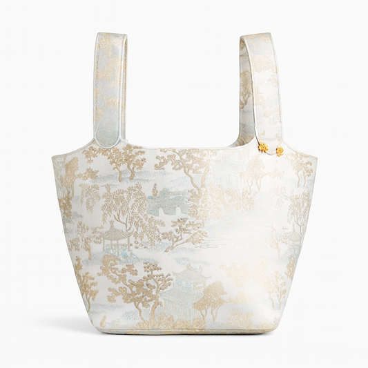 [053]JR Liu Ting Tu Intangible Cultural Heritage Song Brocade Handheld Bag Women's Spring Embroidery Exclusive Sophisticated Style