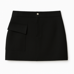 [430]MSR 2024 Autumn/Winter New Arrival Slimming High-Waisted Body-Hugging Skirt Large Size Mini Workwear Skirt Trendy