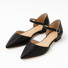 [470]JR Wide Feet Women's Round Toe Sandals, Large Size Extra Large High Heels 41 43, Versatile with High Toe Box and Extra Width and Volume