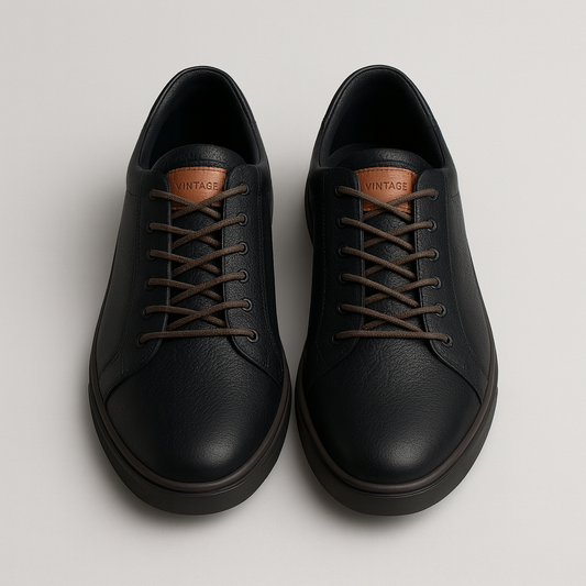 [361]JR Woodpecker Men's Summer 2025 New Arrival Perforated Breathable Sneakers Genuine Leather Casual Shoes Wide Size Trendy Shoes