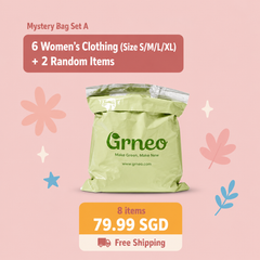 Set A: 6 Women’s Clothing (Size S/M/L/XL) + 2 Random Items - Size can be selected and Shipping is free