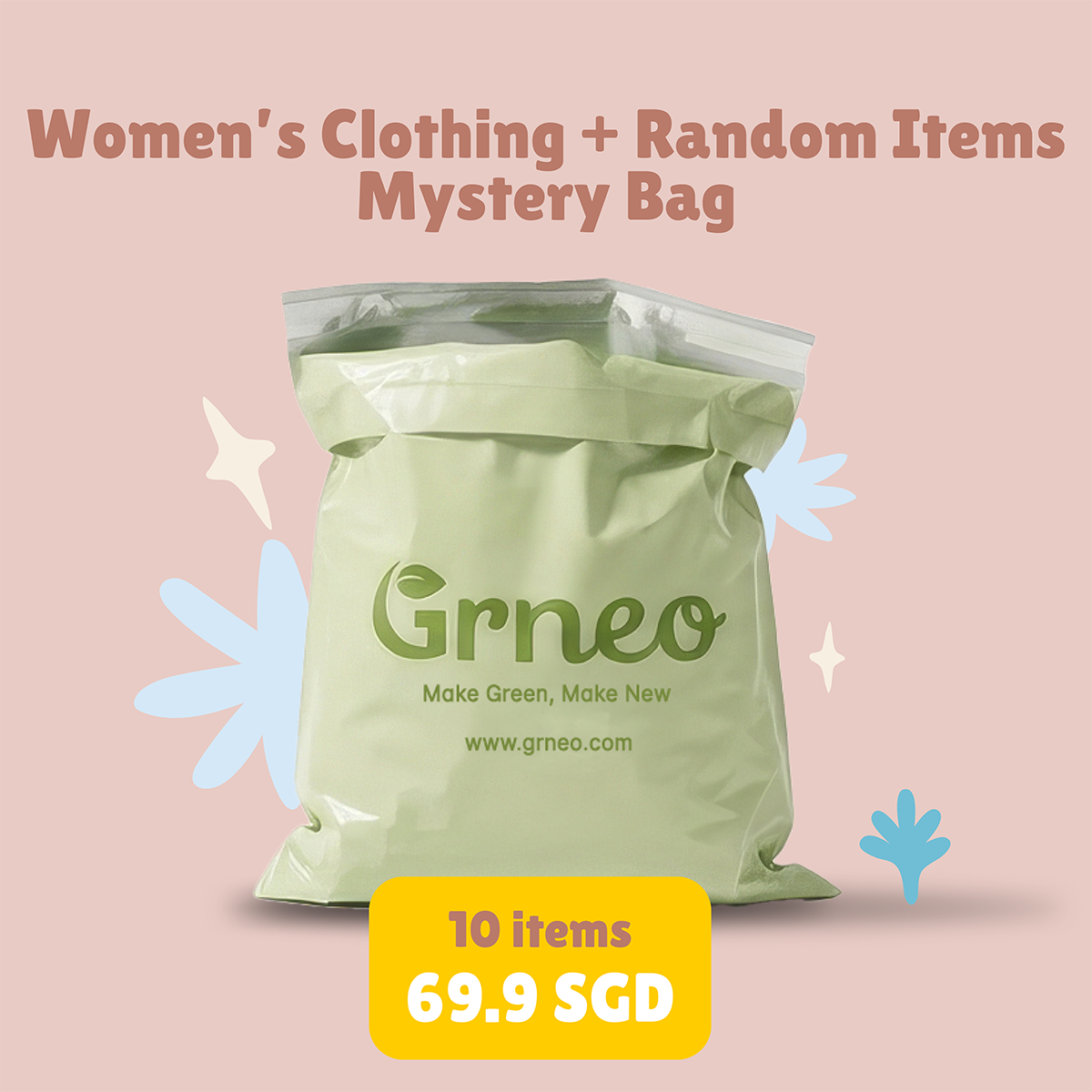 Women’s Clothing + Random Items Mystery Bag