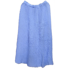 [856]M   Issey Miyake-style gold pink shimmering pleated suit skirt for women summer new high-end temperament loose top slimming half skirt