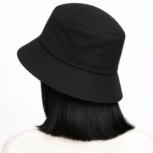 [423]NR Fashionable Women's Collarbone-Length Bob Cut Short Curly Hair Wig, Natural-Looking and Removable for Summer Fisherman's Hat Integration