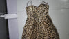 [272]MS Z's 2025 Australia Runway Collection Leopard Print Rhinestone Fishbone Strap Puff Skirt with Tailored Waist and Slimming Effect