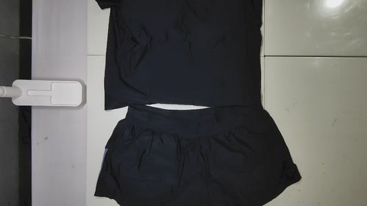 [354]MM  Plus Size Two Piece Swimsuit for Women, Modest and Slimming, Loose Fit, Hides Belly and Body Fat, Sporty New Style for Slightly Overweight Girls, Suitable for Spas