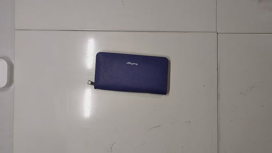 [246]NM Women's Long Zipper Wallet 2025 New Model Multi-functional Simple Leather Wallet Large Capacity Men's Clutch