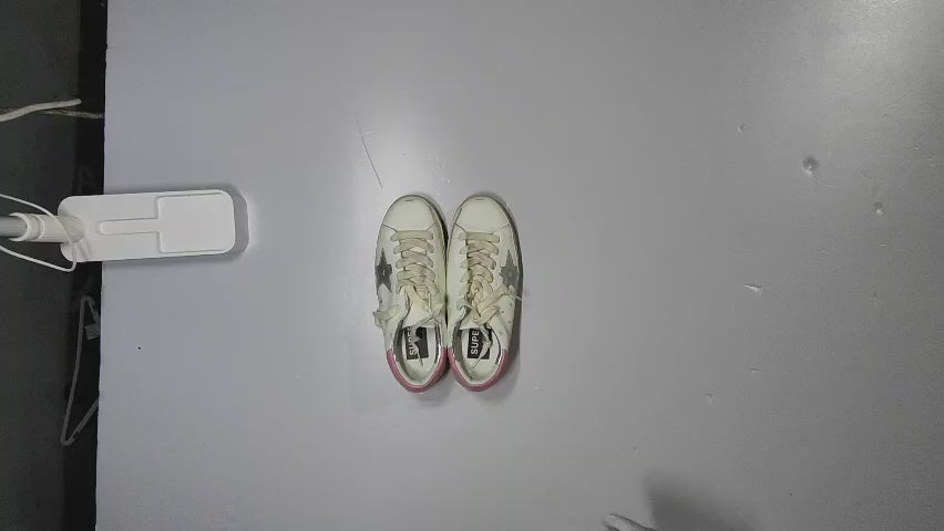 [338]JR UIMI/Quality Upgrade/Export Channel! Paillette Stars Distressed Small Dirty Shoes Casual Shoes Women's Board Shoes Dirty Shoes