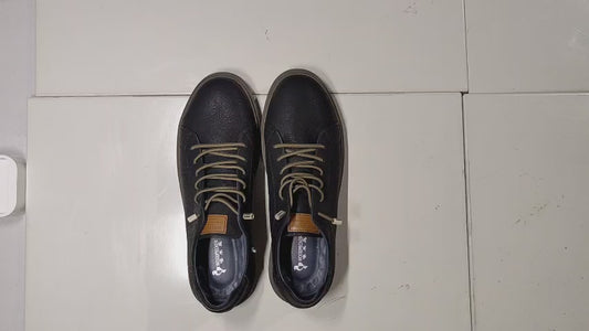 [361]JR Woodpecker Men's Summer 2025 New Arrival Perforated Breathable Sneakers Genuine Leather Casual Shoes Wide Size Trendy Shoes