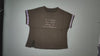 [598]GM   Ruo Ling'er Air Cotton Korean Style Short-Sleeve T-Shirt with Rhinestone Letters Loose-Fitting Casual Slimming and Youthful Large Size Women's Top