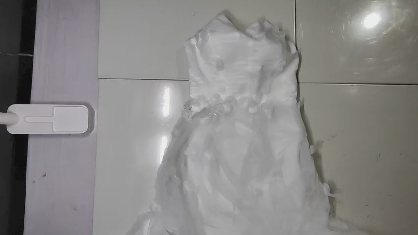 [658]MS Super elegant white mermaid light wedding dress bride forest style travel photography luxury niche out of the box veil strapless elegant engagement wedding dress