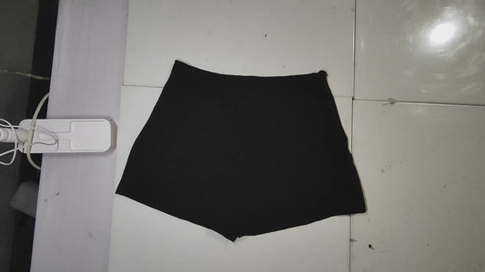 [599]GM  2024 Summer Gray High-Waisted Women's Slimming New Style Casual Pants Skirt Cool Girl A-Line Versatile Bodycon Skirt