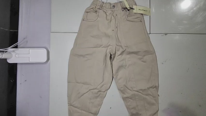 [506]MM  Bora South Korean Children's Boys' Korean-style Pants 2025 Spring Collection Children's Casual Pants Girls' Stylish Medium and Large Sizes