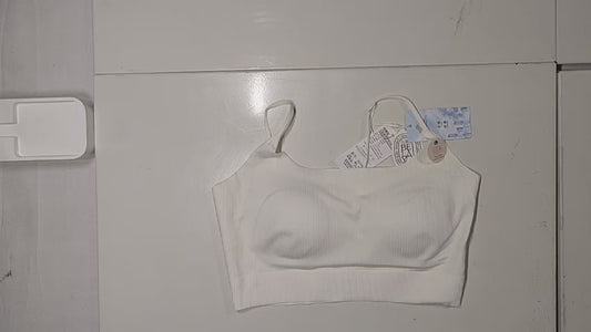 [190]NS Bailieya 2348 Summer Mango Cup Cooling Comfort Lightweight Lifting Top Adjustable Thin Straps Thin Style Underwear Elegant Back Crop Top