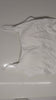 [048]GS   White Strappy Padded American Bikini Top with U-Shaped Back, Women's Summer Outerwear Inner Layer One-Piece Bodysuit