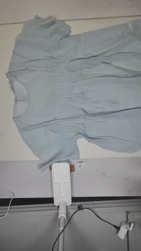 [057]GS    Women's Loose Cotton Linen Casual T-shirt Blouse Summer New Collection Korean Vintage Short Sleeve Baby Doll Top