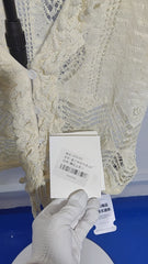 [813]N   viola [Spring Breeze and Bright Scenery] D1or Over 10 Flower Patterns Pure Hand-Painted Exquisite Openwork Knit