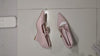 [284]GS     Live Luxuriously Metal Chain Single Strap Wedge Heel Pointed Toe Mary Jane Platform Heel Genuine Leather Versatile Fashionable Women's Sneakers