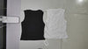 [718]MM  Women's Summer Sleeveless Knit Tank Top with Design-Enhanced Texture, Trendy Girl Outfit, White Mini Halter Base Layer