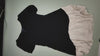 [702]MM  Dushu Plus Size Women's [Black Label Series] 2025 Summer Elegant Party French Color-Blocked Mermaid Short-Sleeve Dress