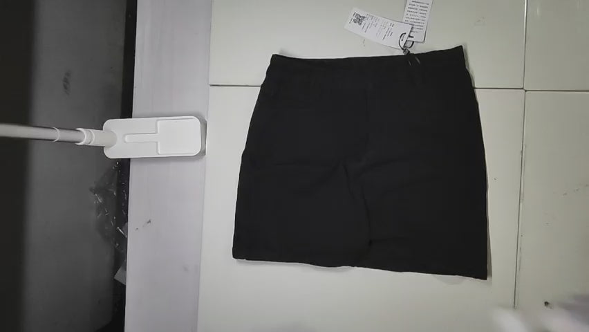 [727]MS Laxibei Black High-Waisted Denim Skirt Women's Summer 2025 New A-Line Skirt Bodycon Sexy Half Skirt