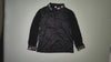 [681]MM  2025 Spring New Chinese Style Black Long Sleeve Stand-up Collar Embroidery Chiffon Shirt Women's Top