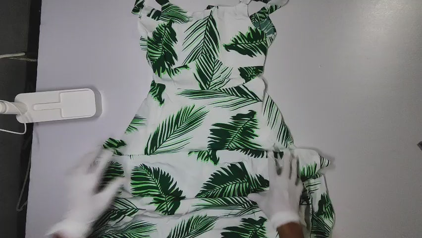 [765]GS  Women's 2024 Bohemian Beach Dress, Thai Ethnic Style, Seaside Vacation Bali Strapless Dress