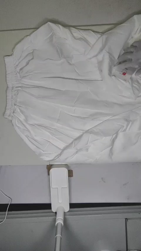 [453]GM  White Women's Spring High-End Style Cotton and Linen Half Skirt High-Waisted Straight A-Line Linen Skirt