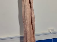 [361]G  [Promotional Price] Pink Cross-Back New Chinese-Style Cheongsam Fish Tail Engagement Wedding Dress for Bridesmaid, Bridal Toast Dress, Bridal Morning Dress, Hostess High-End Summer