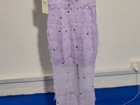 [242]G    2025 Autumn Premium Luxury Niche Beach Wedding Dress - Exquisite Handcrafted Purple Strapless Gown