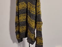[605]G   Relez High-quality Wool Blend Knit V-neck Retro Jacquard Women's Winter New Arrival Top
