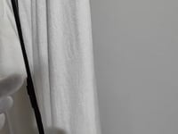 [306]G    ACHI Dayachi White Tencel Linen Wide-leg Casual Pants for Women Breathable Draping Drawstring Long Pants