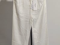 [006]G   Promotional Price Women's Imported Linen Wide-leg Pants 2025 New Arrival Tencel Straight-leg Lightweight Summer High-waist Draped Casual Pants