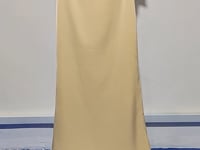 [735]G   AcuDA Rose Satin Ribbon Elegant Minimalist Strapless Backless Slimming Satin Evening Dress Long Dress