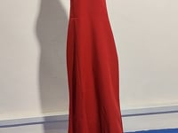 [902]N Red Mermaid Bridal Evening Dress Slimming Engagement Bridal Ceremony Elegant Style Dress