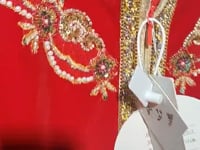 [185]N [Promotional Price] Velvet Xiuhe Dress 2025 New Model High-end Wedding Dress Traditional Chinese Wedding Costume Banquet Dress Bridal Outfit Handmade