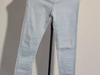 [725]N  French Rouje Tusse Vintage High-Waisted Denim Jeans Super Stretch Contouring Slimming Butt-Lifting Skinny Long Pants Women's