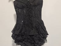 [497] Youthful Greek Goddess-Inspired Off-Shoulder French Lace Camisole Dress for Women – Summer Slimming Fit Flare Skirt