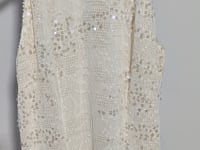 [835] ReVe Haute Couture [Lanling Princess] Sequin Waist-Cinching Slip Dress for Women, Chiffon Engagement Toast Dress, New Chinese Style Cheongsam