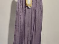 [841] Pre-sale COCOBELLA cloud purple jacquard wide-leg pants comfortable lyocell casual pants PA3038