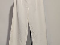 [750] Deep Breath Minimalist Old Money Style Lightweight Air Mesh Yamamoto Pants Wide-Leg Sweatpants for Women A100437